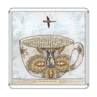 Магнит 6.5 x 6.5 см  Tea