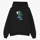 Толстовка худи оверсайз