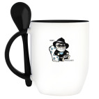 Кружка с ложкой