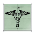 Магнит 6.5 x 6.5 см  Caduceus