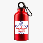 Металлическая бутылка 400 мл UV-DTF