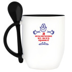 Кружка с ложкой