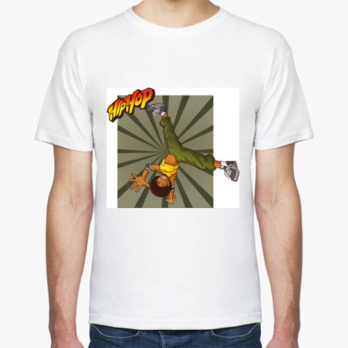 Футболка с принтом 'Хип - хоп'
