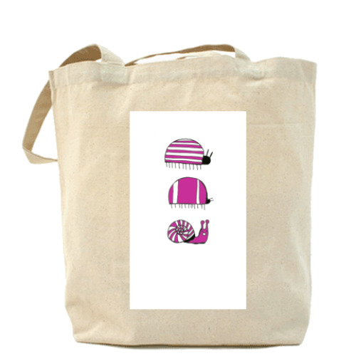 Сумка шоппер с принтом жукашки