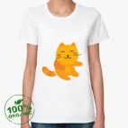 Женская футболка органик