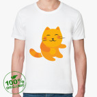 Мужская футболка органик