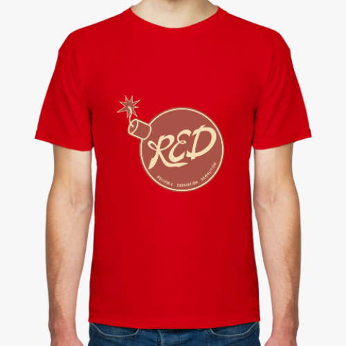Футболка с принтом TF2 Red