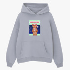 Толстовка худи оверсайз