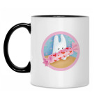 Кружка двухцветная