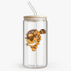 Банка с бамбуковой крышкой