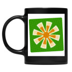 Кружка цветная UV-DTF