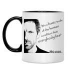 Кружка двухцветная