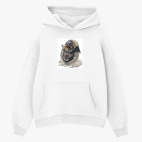 Толстовка худи оверсайз