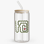 Банка с бамбуковой крышкой