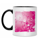 Кружка двухцветная