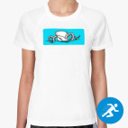 Женская спортивная футболка