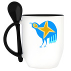 Кружка с ложкой