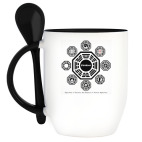 Кружка с ложкой