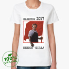 Женская футболка органик