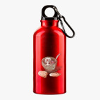 Металлическая бутылка 400 мл UV-DTF