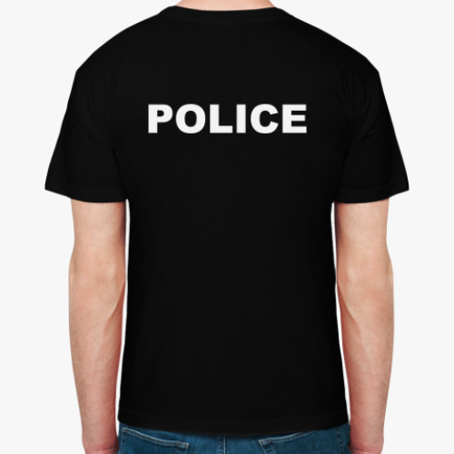 Футболка с принтом POLICE