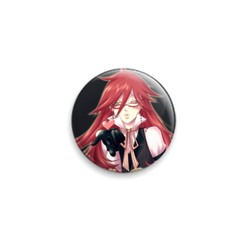 Значок 25мм с принтом  Grell