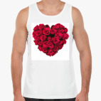 Сердце из роз