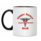 Кружка двухцветная