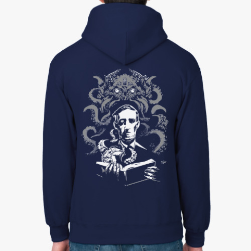 Толстовка худи с принтом Лавкрафт