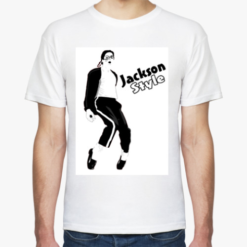 Футболка с принтом Michael Jackson