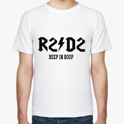 Футболка с принтом R2-D2 (Star Wars)