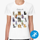 Женская спортивная футболка