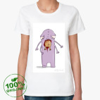 Женская футболка органик