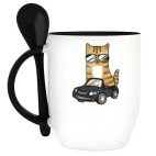 Кружка с ложкой