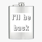 Фляжка стальная