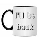 Кружка двухцветная