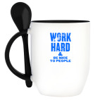 Кружка с ложкой