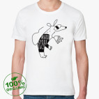 Мужская футболка органик