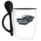 Кружка с ложкой