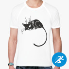 Мужская спортивная футболка