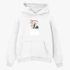 Толстовка худи оверсайз