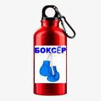 Металлическая бутылка 400 мл UV-DTF