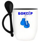 Кружка с ложкой