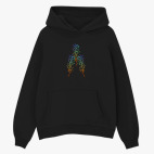 Толстовка худи оверсайз