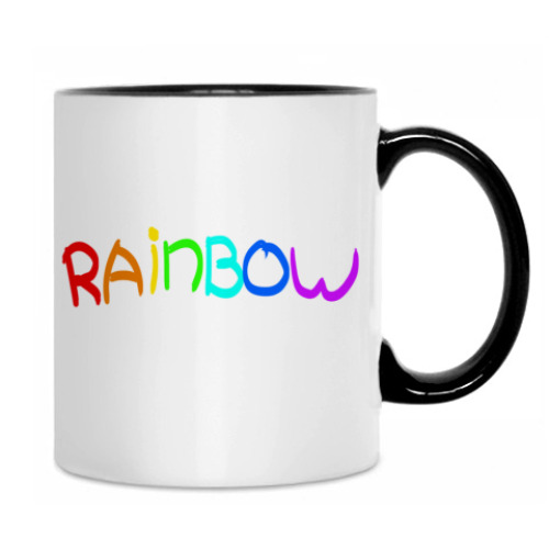 Кружка с принтом Rainbowsound