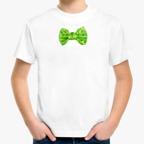 Детская футболка с принтом Бабочка лепрекона