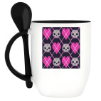 Кружка с ложкой