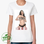 Женская футболка органик