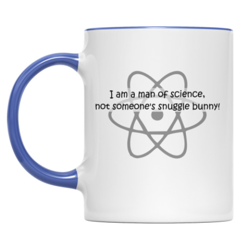 Кружка с принтом Я - ученый!