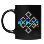 Кружка цветная UV-DTF